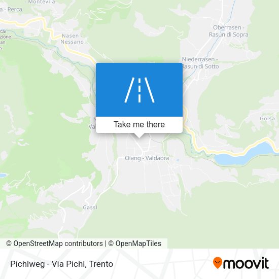 Pichlweg - Via Pichl map