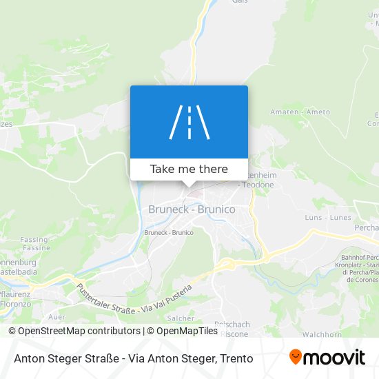Anton Steger Straße - Via Anton Steger map