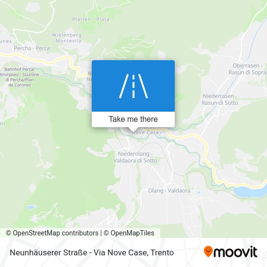 Neunhäuserer Straße - Via Nove Case map