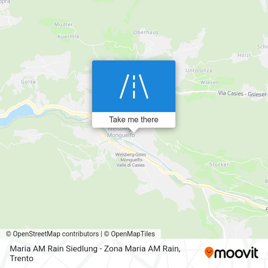 Maria AM Rain Siedlung - Zona Maria AM Rain map