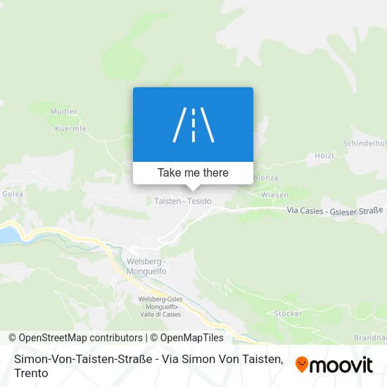 Simon-Von-Taisten-Straße - Via Simon Von Taisten map