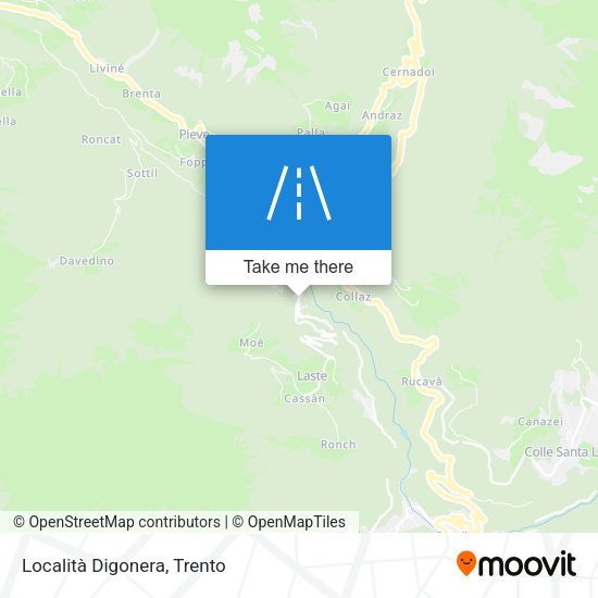 Località Digonera map