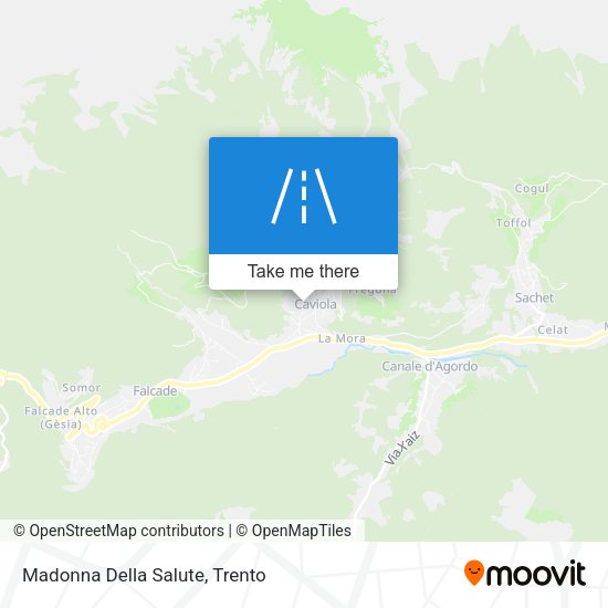 Madonna Della Salute map