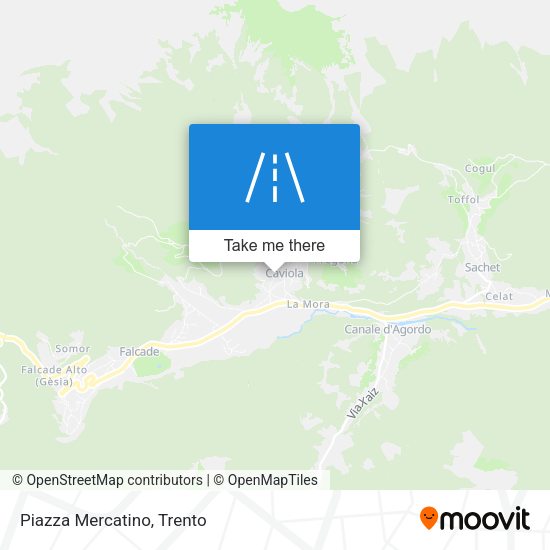 Piazza Mercatino map