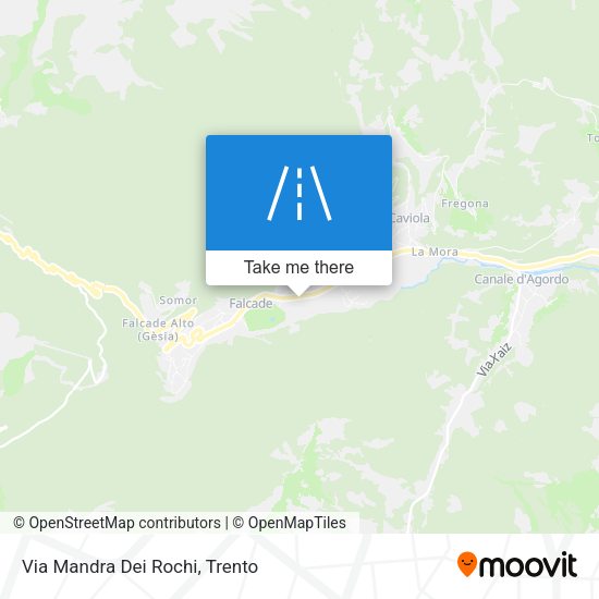 Via Mandra Dei Rochi map