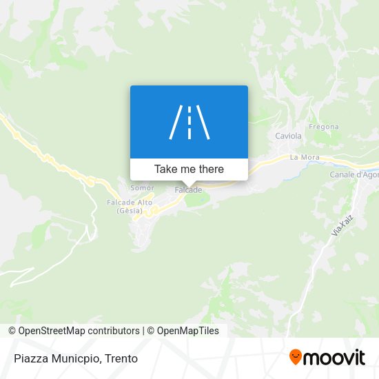 Piazza Municpio map