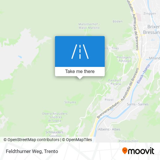 Feldthurner Weg map