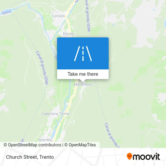 Church Street map