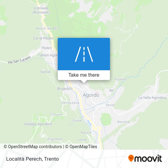 Località Perech map