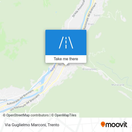 Via Guglielmo Marconi map