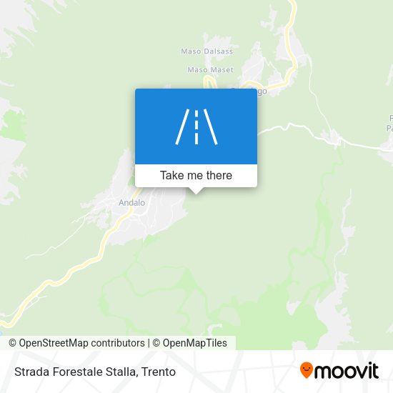 Strada Forestale Stalla map
