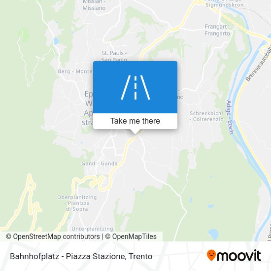 Bahnhofplatz - Piazza Stazione map