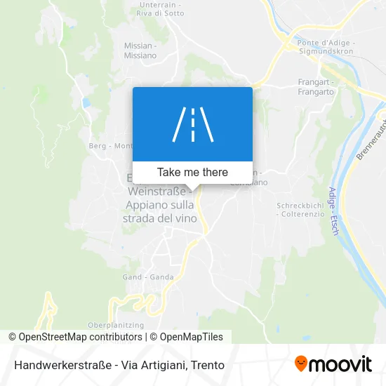 Handwerkerstraße - Via Artigiani map