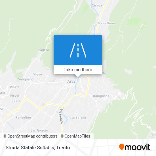 Strada Statale Ss45bis map