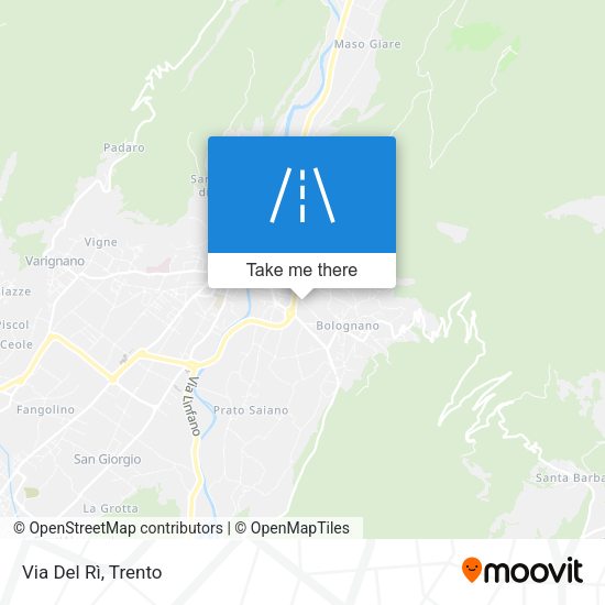 Via Del Rì map