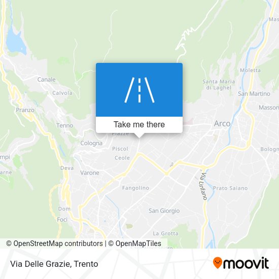 Via Delle Grazie map