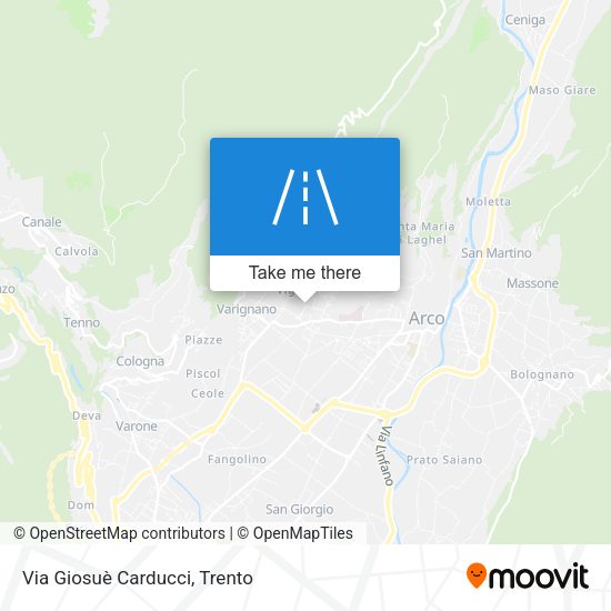 Via Giosuè Carducci map