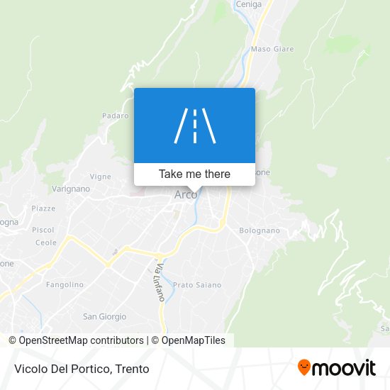 Vicolo Del Portico map
