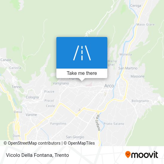 Vicolo Della Fontana map