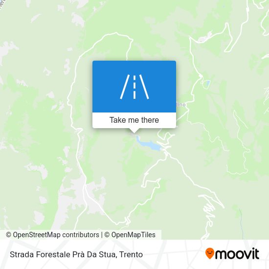 Strada Forestale Prà Da Stua map
