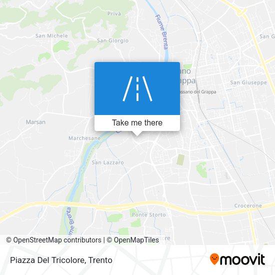 Piazza Del Tricolore map