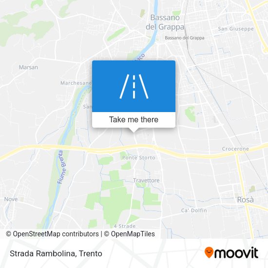Strada Rambolina map