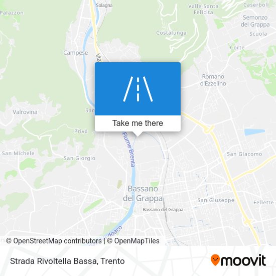Strada Rivoltella Bassa map