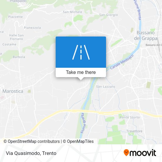 Via Quasimodo map