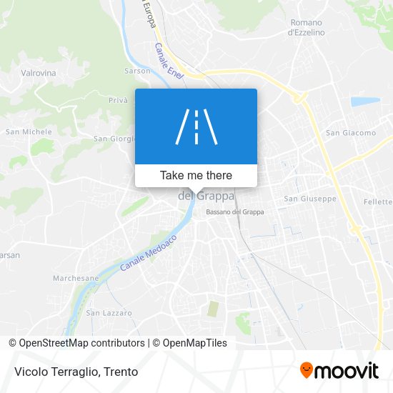 Vicolo Terraglio map