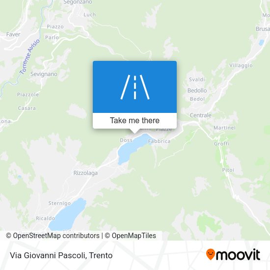 Via Giovanni Pascoli map