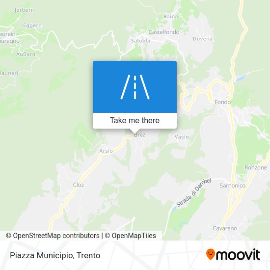Piazza Municipio map