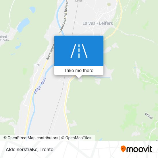 Aldeinerstraße map