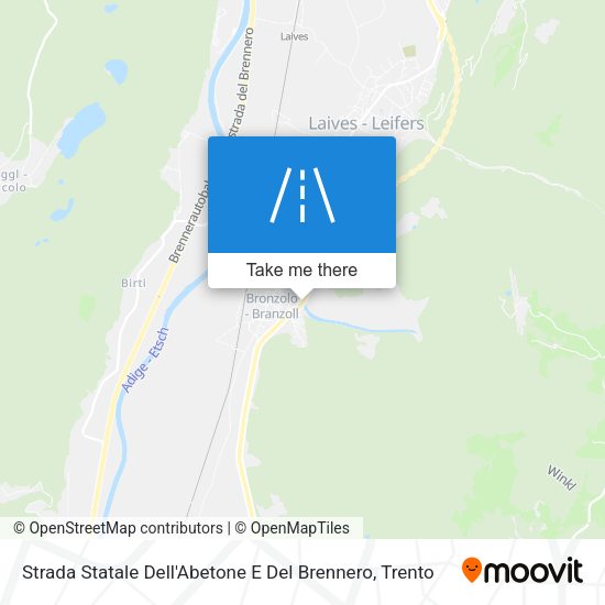 Strada Statale Dell'Abetone E Del Brennero map