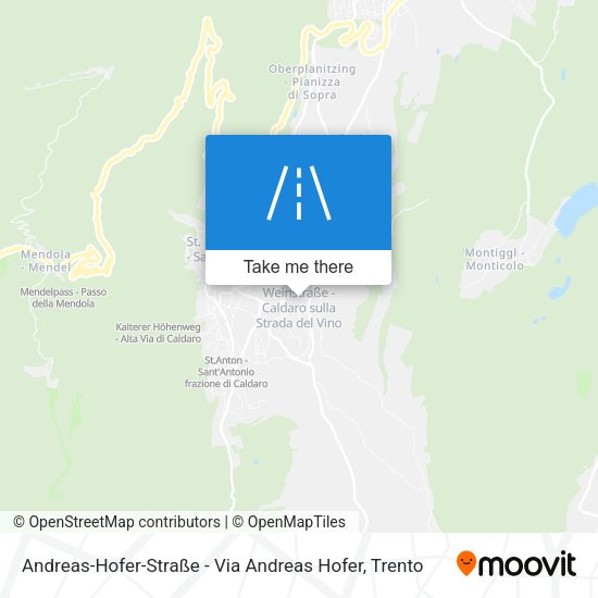 Andreas-Hofer-Straße - Via Andreas Hofer map