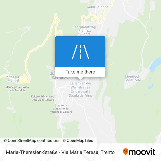 Maria-Theresien-Straße - Via Maria Teresa map