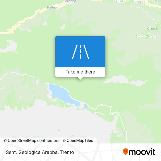 Sent. Geologica Arabba map