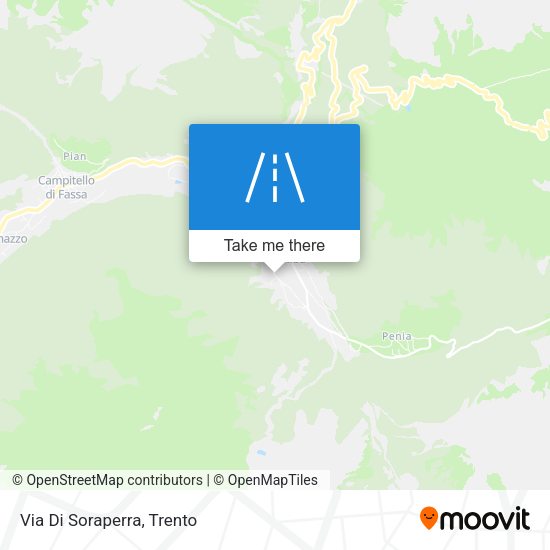 Via Di Soraperra map