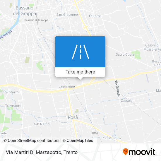 Via Martiri Di Marzabotto map