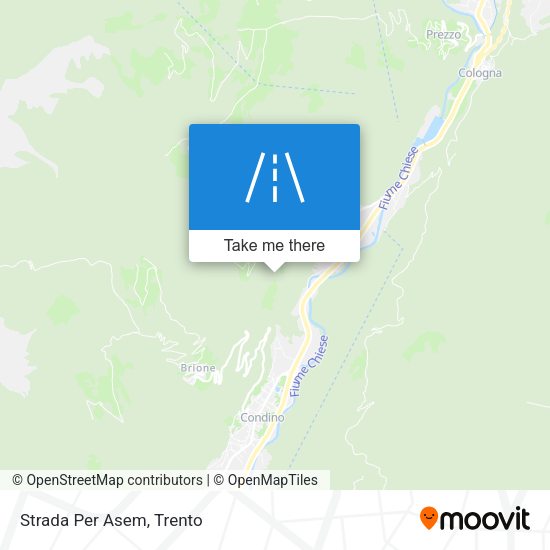 Strada Per Asem map