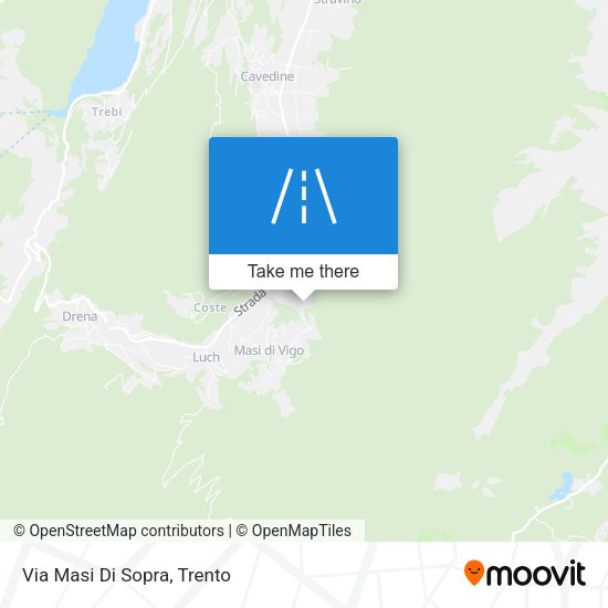 Via Masi Di Sopra map