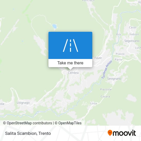 Salita Scambion map