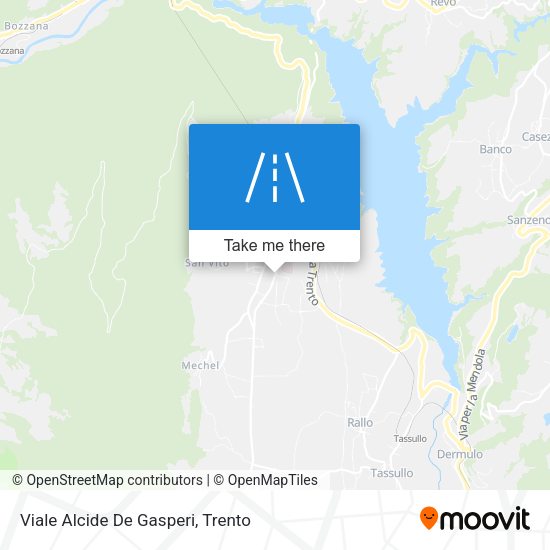 Viale Alcide De Gasperi map