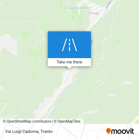 Via Luigi Cadorna map