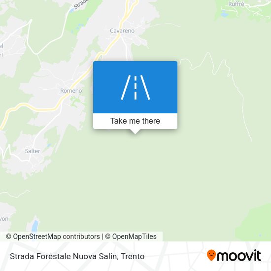 Strada Forestale Nuova Salin map