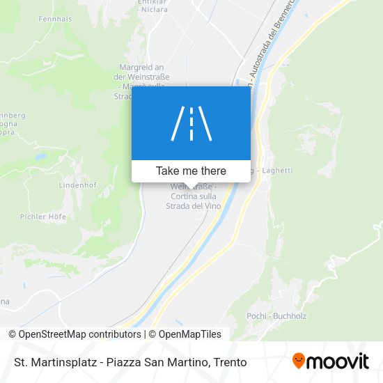 St. Martinsplatz - Piazza San Martino map