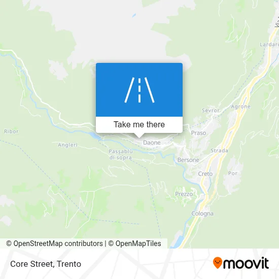Core Street map
