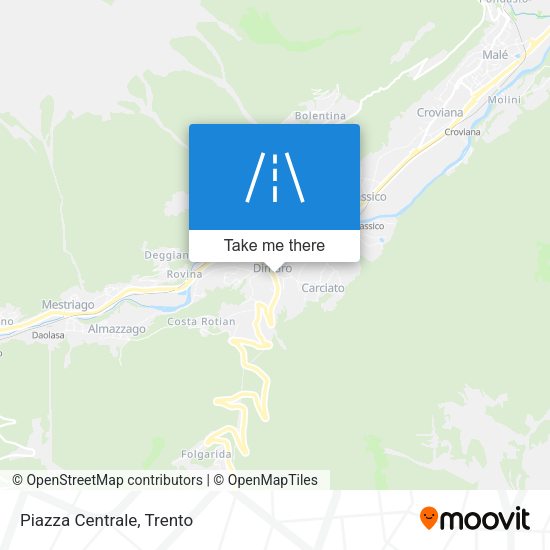Piazza Centrale map