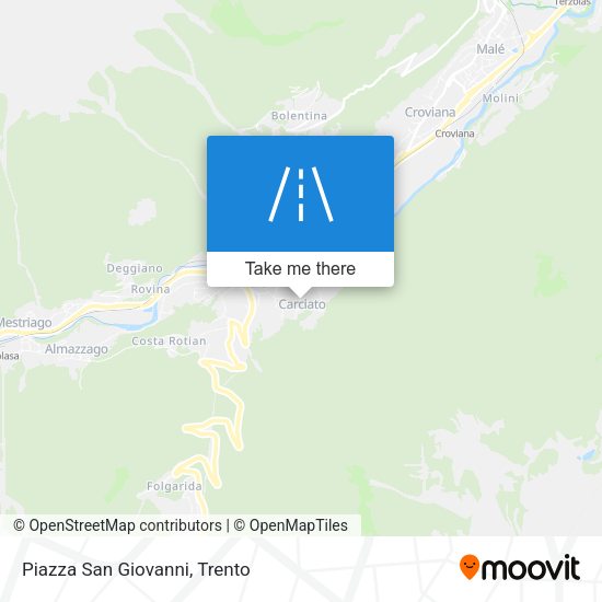 Piazza San Giovanni map