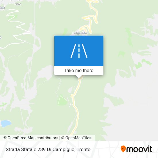 Strada Statale 239 Di Campiglio map