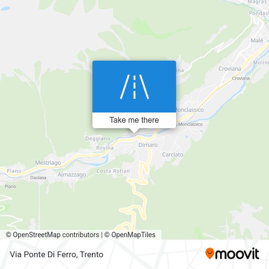 Via Ponte Di Ferro map